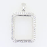 Emerald-Cut-Pendant-Settings Syzjewelry
